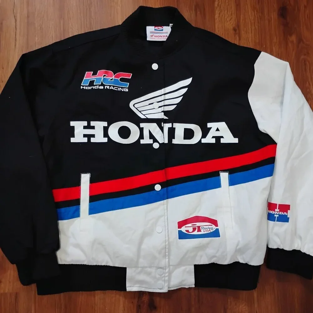 Honda JT Racing Big Logo Bomber Jacket Coat